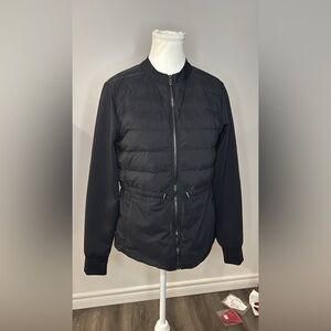 lululemon athletica Black Bomber Jacket
